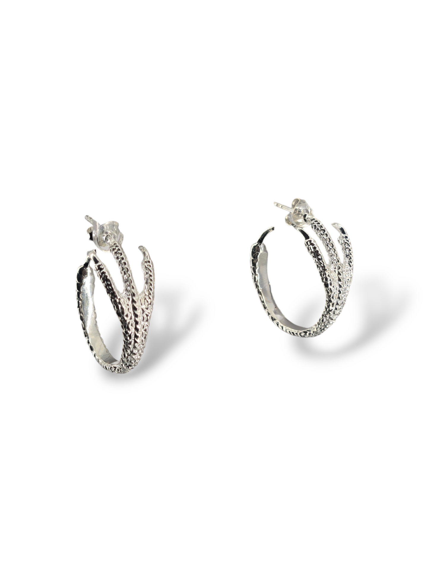 Raven claw hoop ear