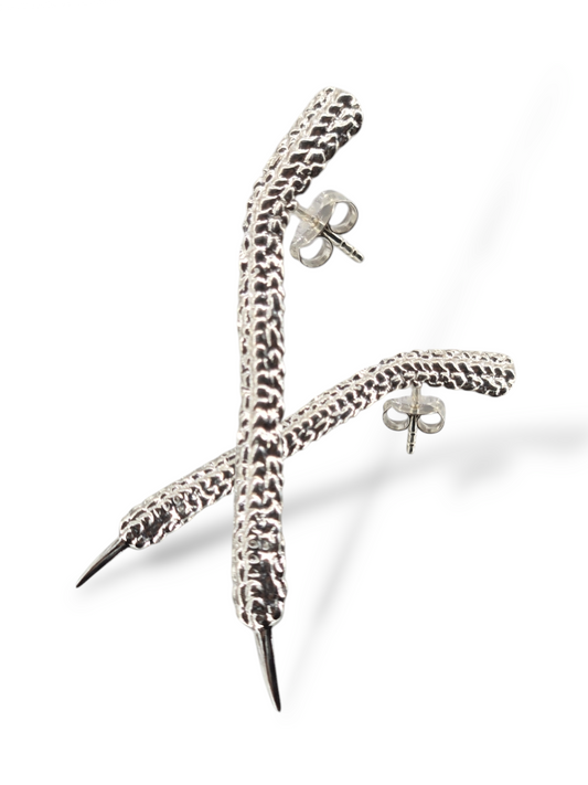 Raven long örhängen