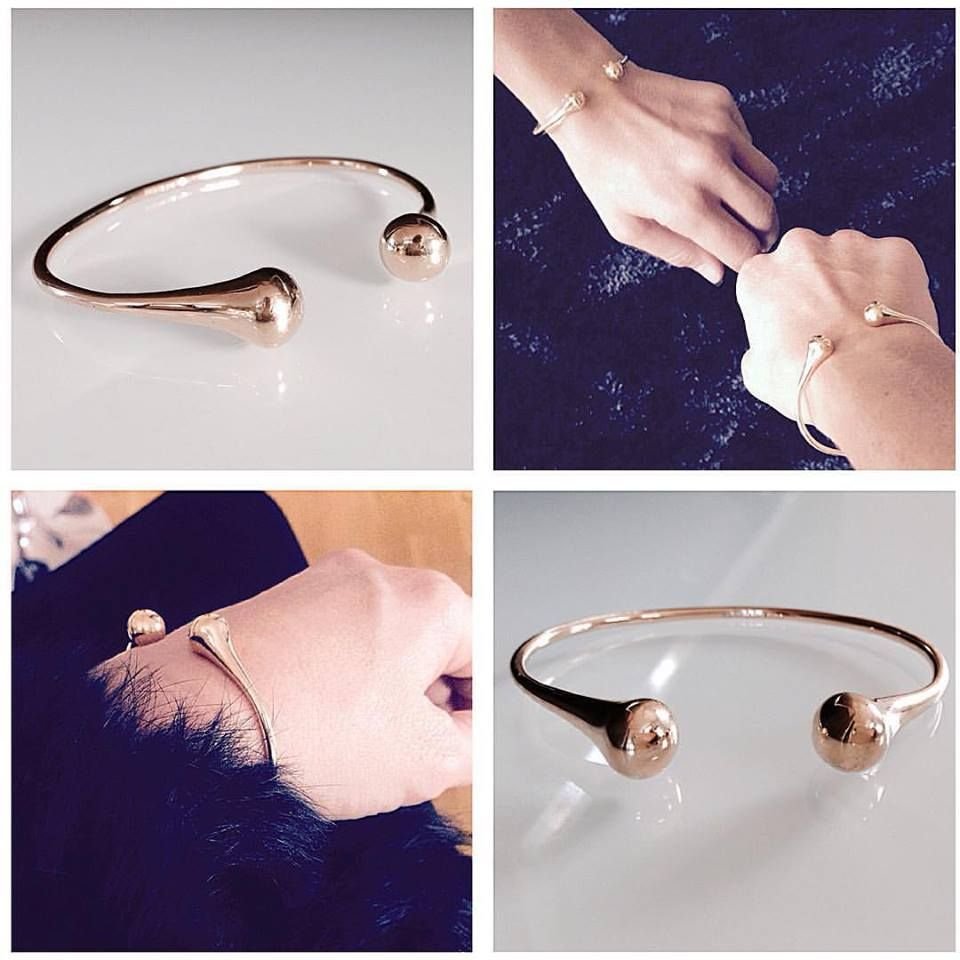 DROP ARMBAND 18K ROSÉGULD