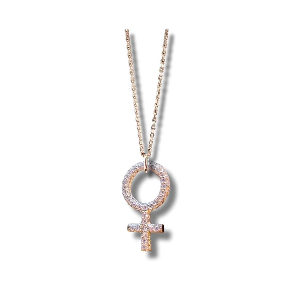 SHE DIAMANT HALSBAND 18K ROSÉGULD