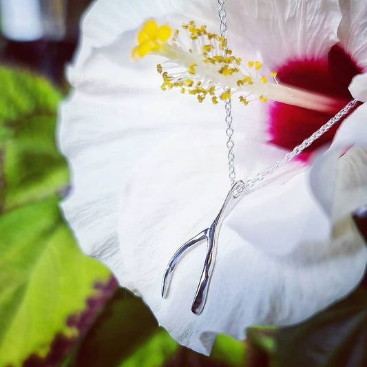 Make A Wish Necklace Silver