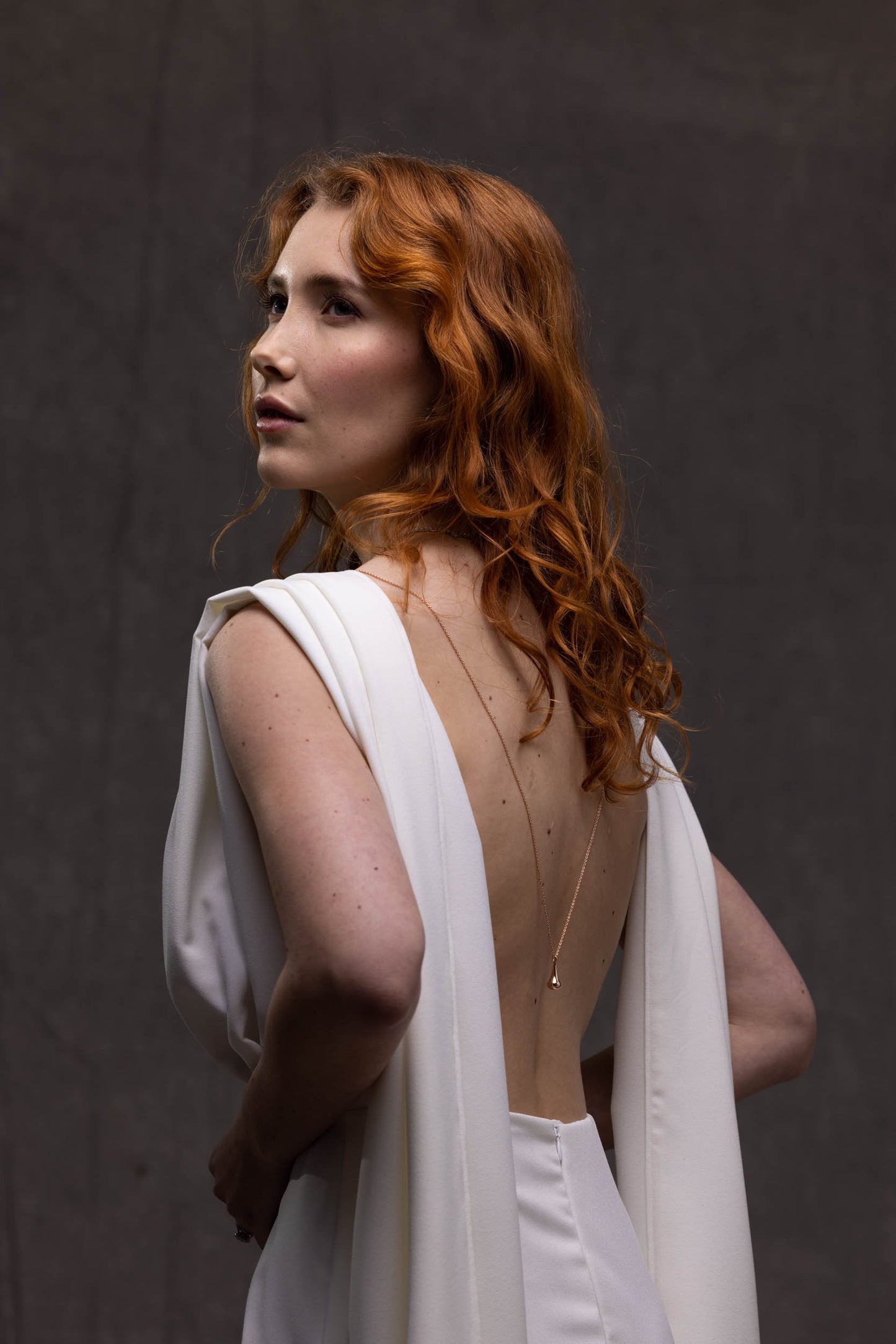 Drop Necklace Rose gold