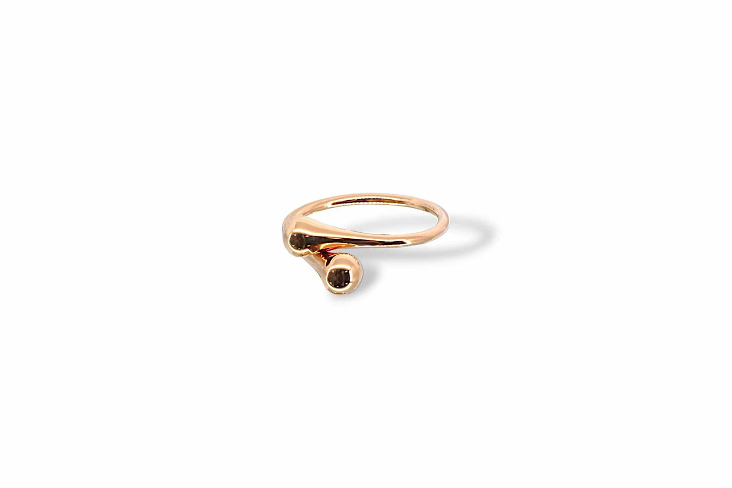 The drop Mini Ring 18K Rose gold