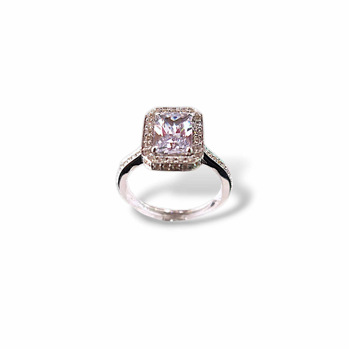 Emerald Diamond Wedding Ring