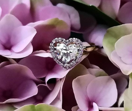 Wedding ring Heart Gloria