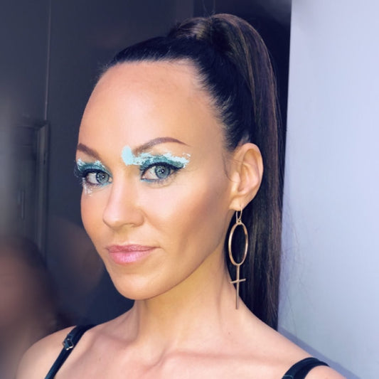 Big She Earring Red gold