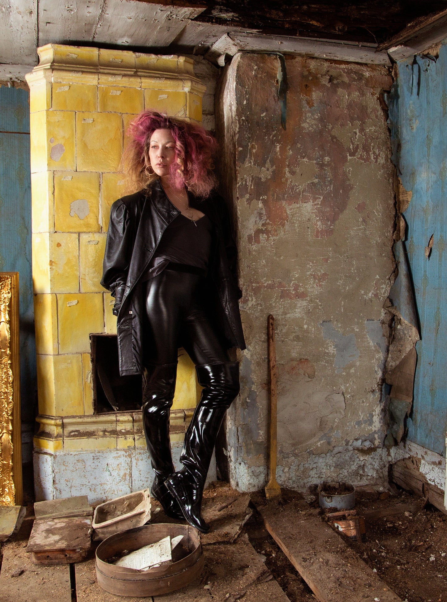 Big She Necklace Rose gold