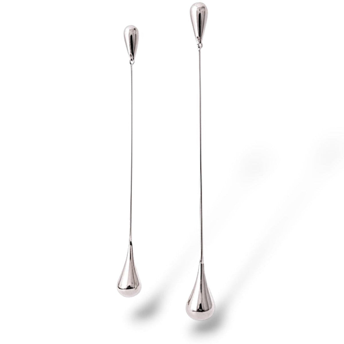 DROP ÖRHÄNGEN 18K VITGULD