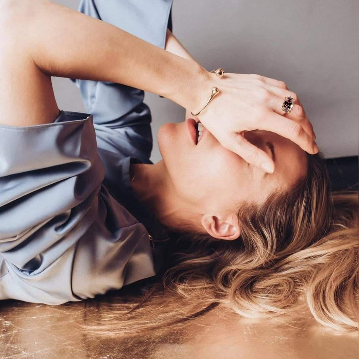 DROP ARMBAND ROSÉGULD