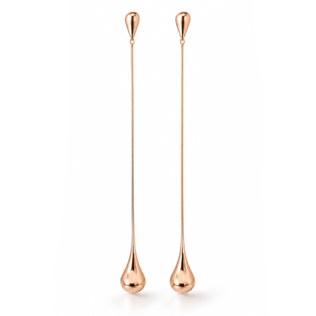 Drop Earrings Rose gold