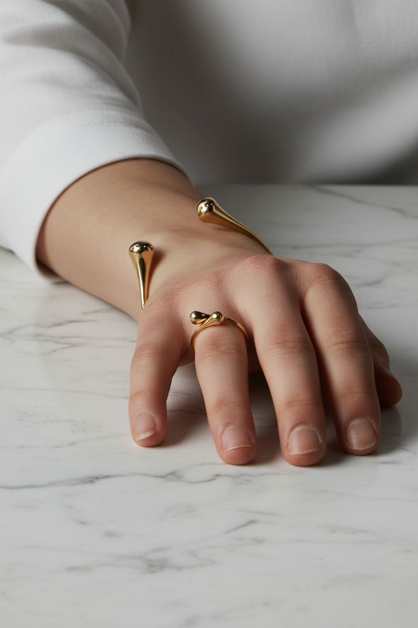 DROP ARMBAND 18K RÖDGULD