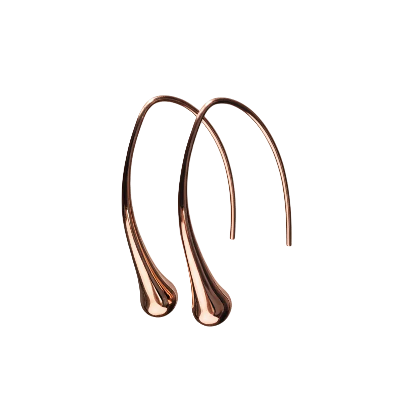 Drop Mini Earrings 18K Rose Gold