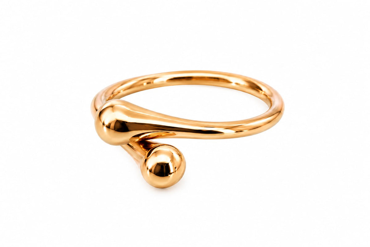 The Drop Mini Ring 18K Red Gold