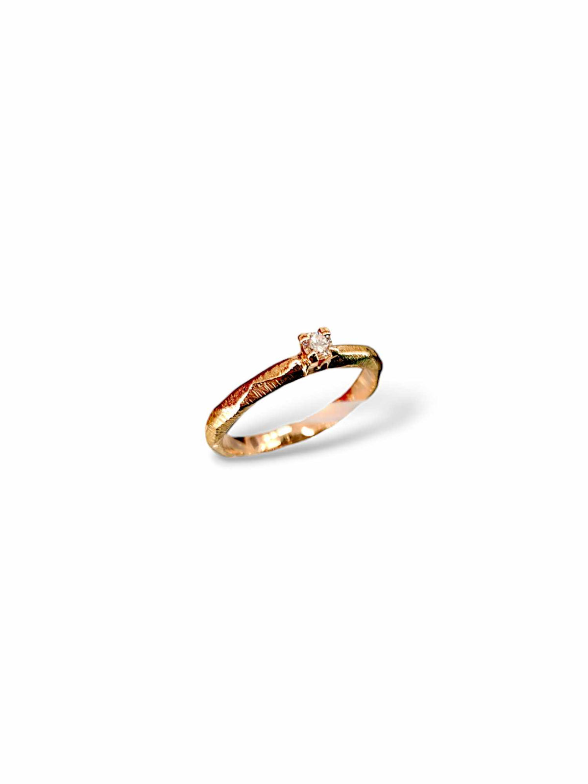 TROLLS SWEETEN 0,06CT RING ROSÉGULD