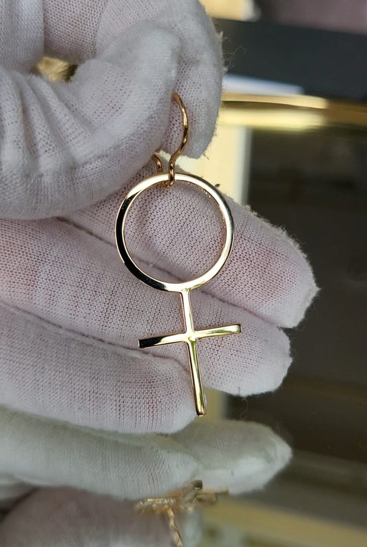 SHE DIAMANT ÖRHÄNGEN 18K ROSÉGULD