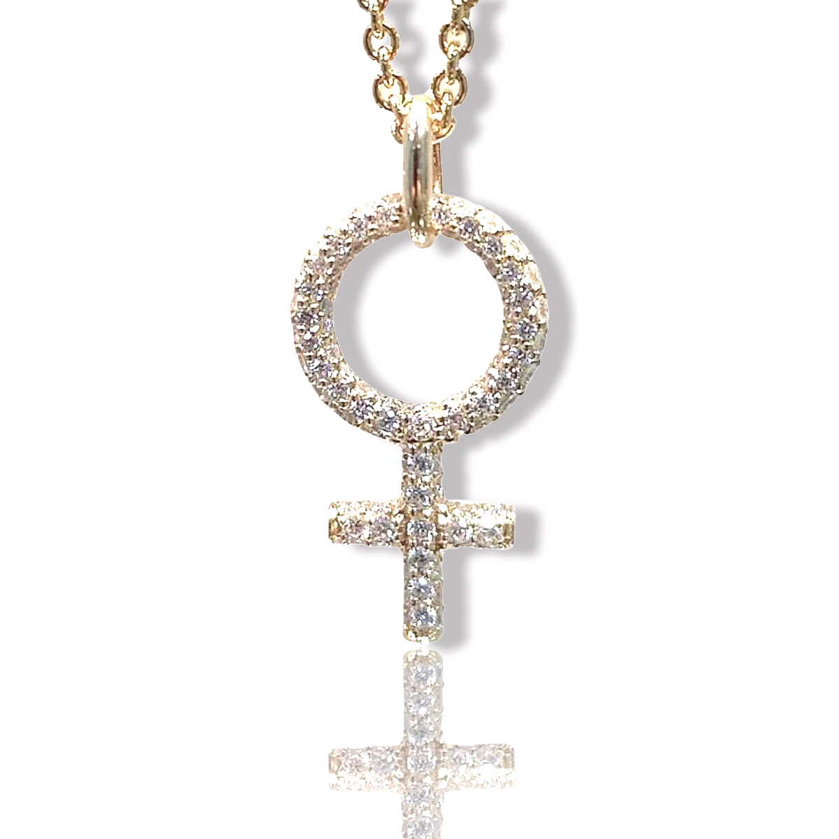 SHE DIAMANT HALSBAND 18K ROSÉGULD