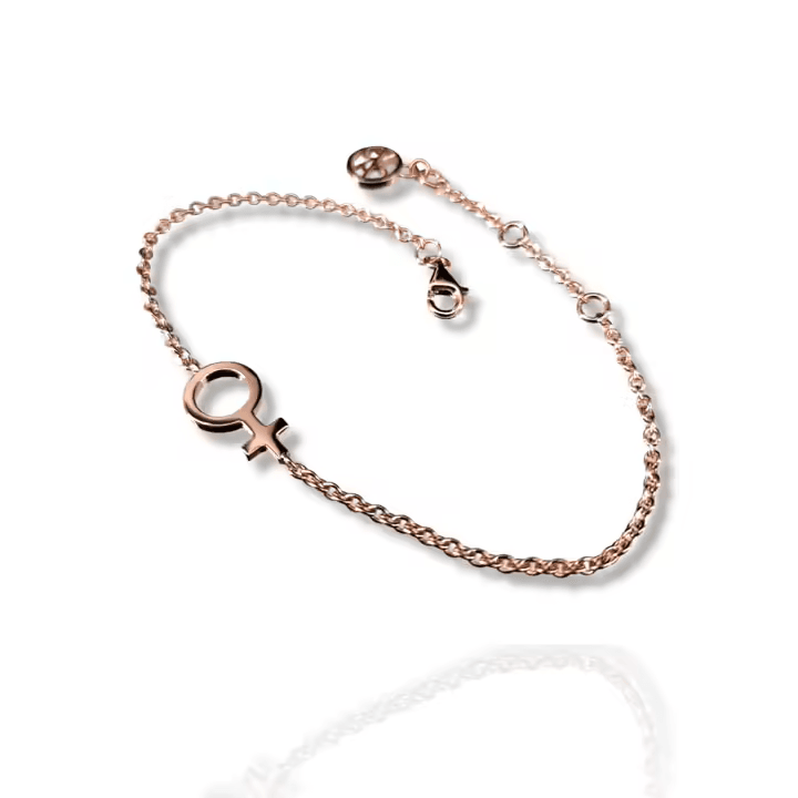 She Bracelet Chain Rose gold
