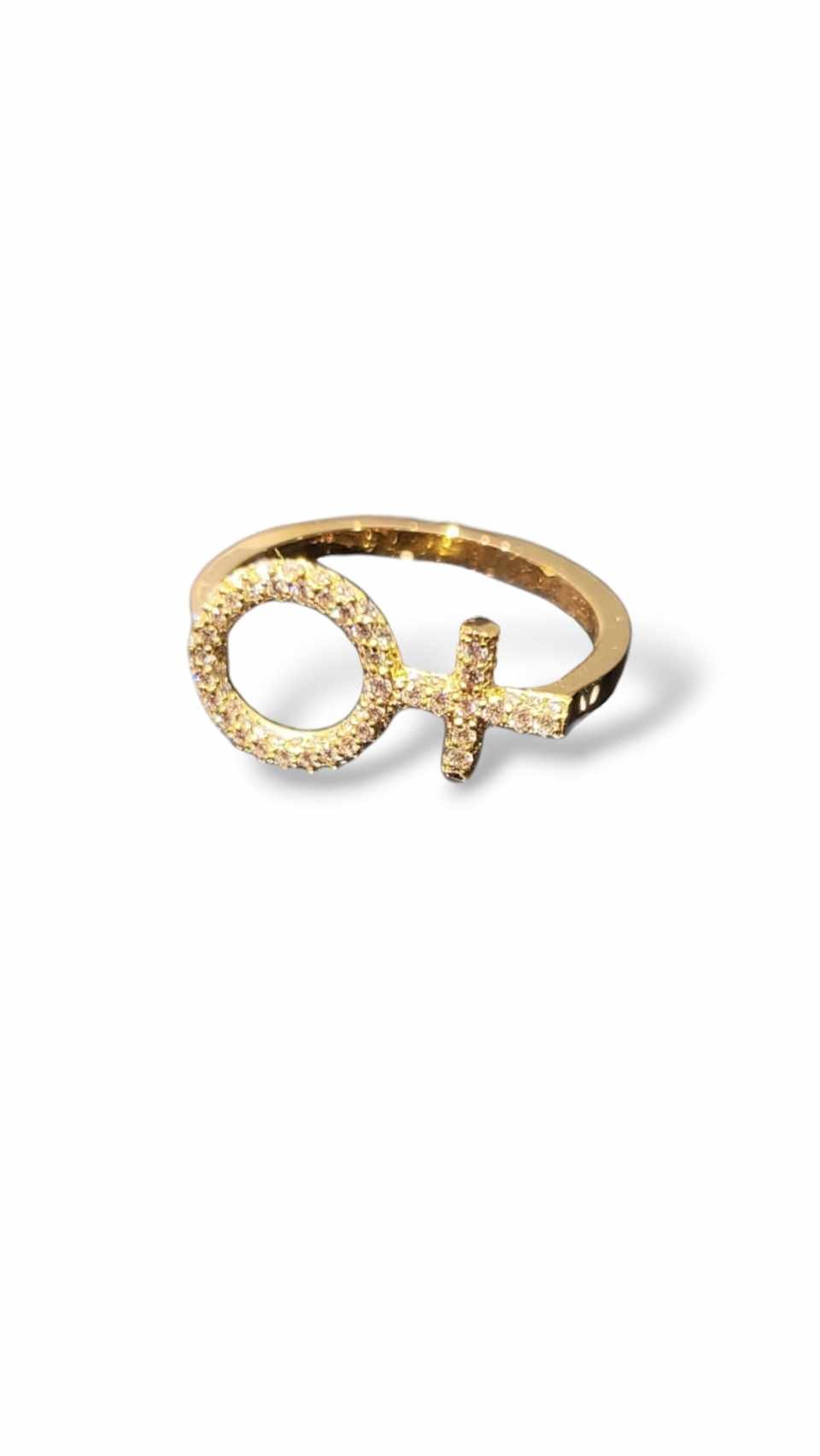 She Diamond Ring 18K Red Gold
