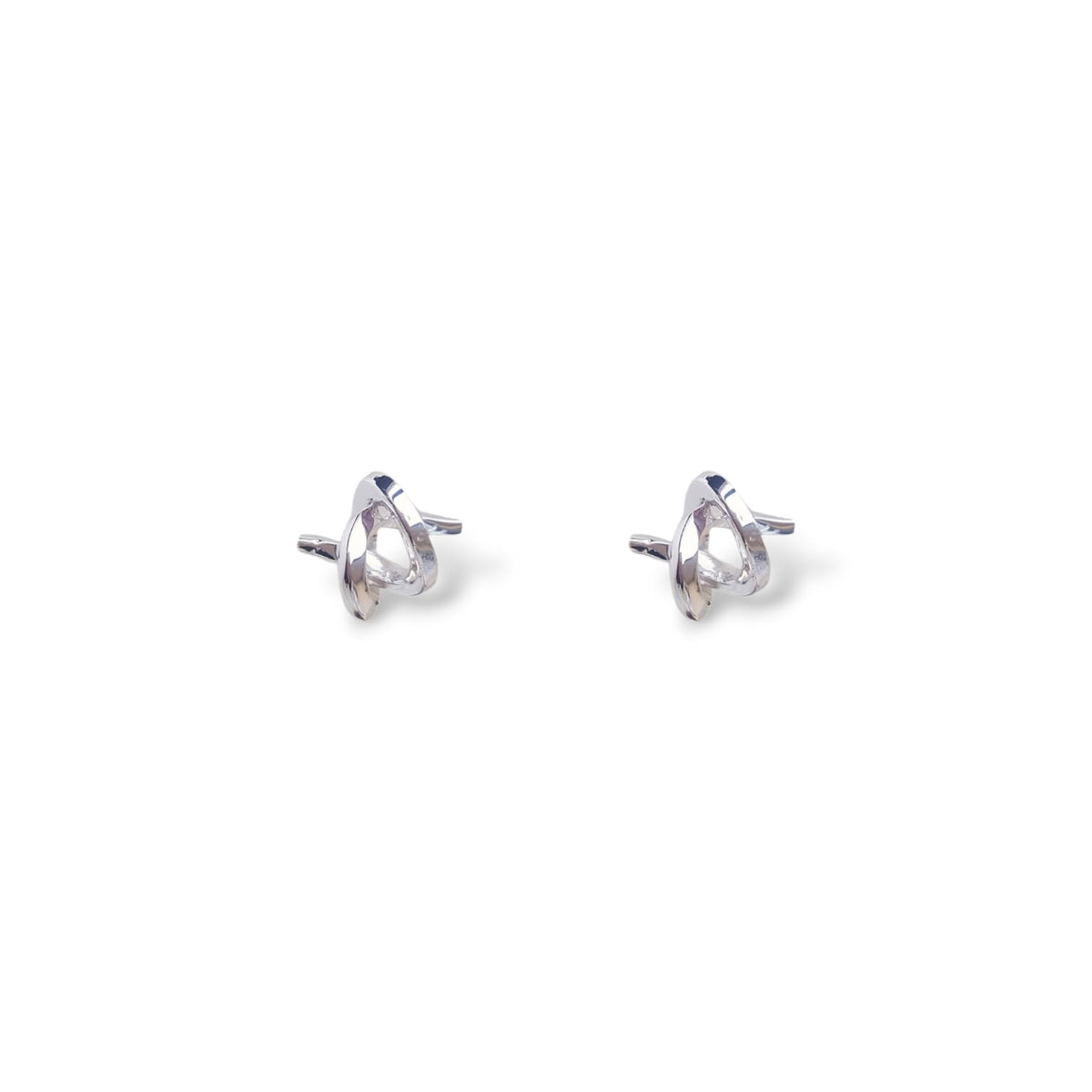 Drop Mini Earrings 18K White Gold