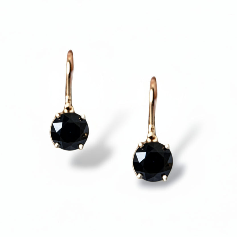 Drop Mini Earrings 18K White Gold