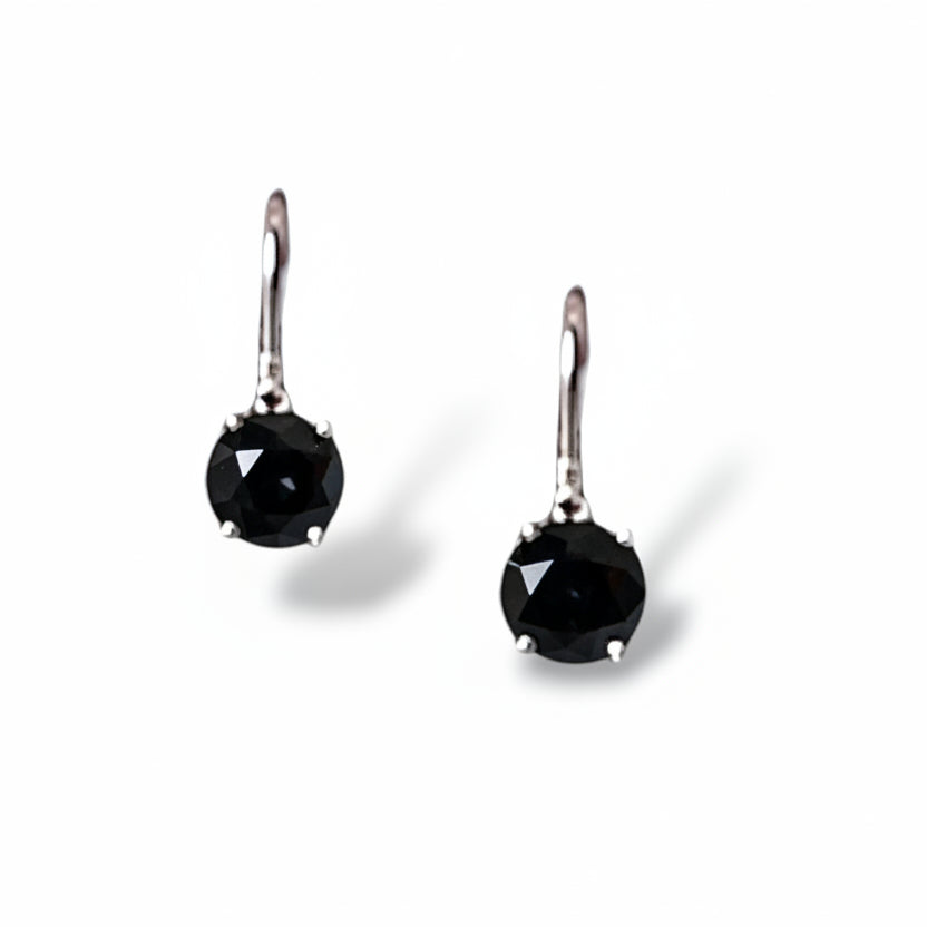 Drop Mini Earrings 18K White Gold