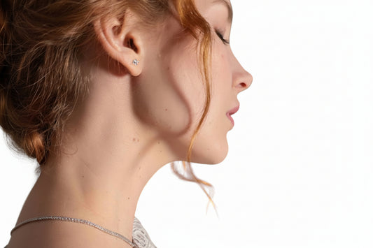 SWEETEN DIAMANT ÖRHÄNGEN 18K RÖDGULD