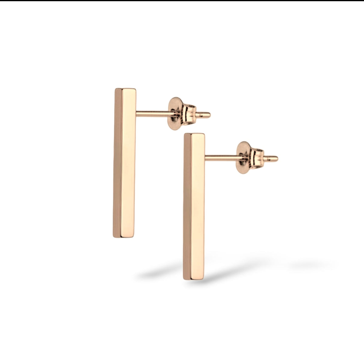 Drop Mini Earrings 18K White Gold
