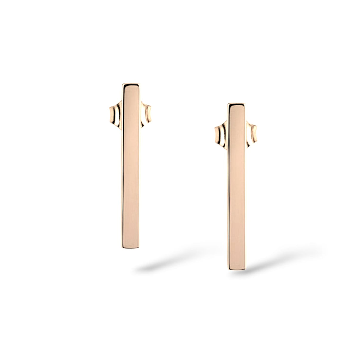 Drop Mini Earrings 18K White Gold