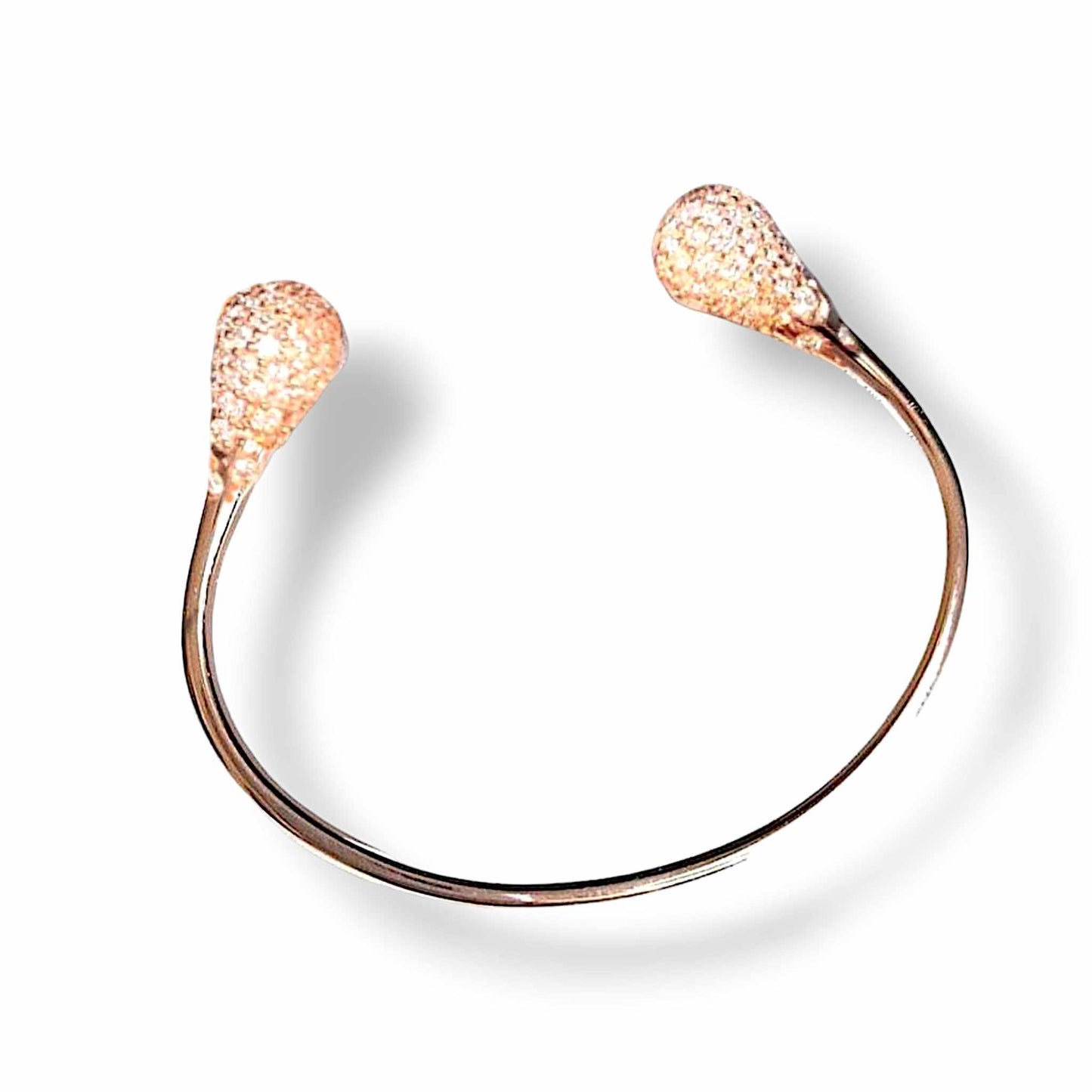 Droppen Diamant Armband 18K Roséguld
