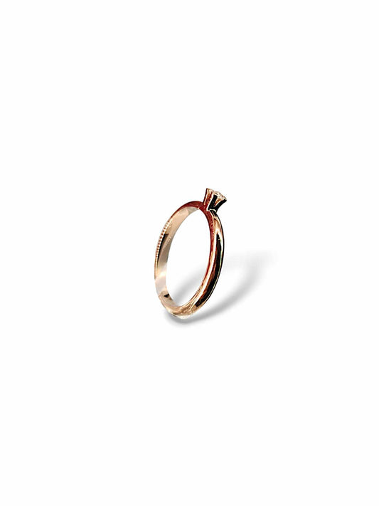 Sweeten 0.06ct Ring Rose gold