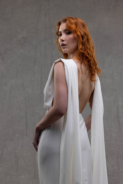 Drop Pendant Diamond 18K White Gold