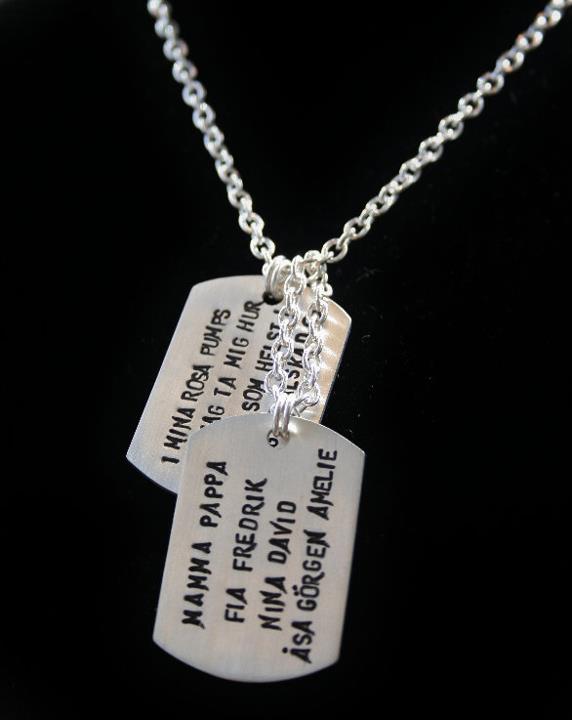 Army Badge Necklace