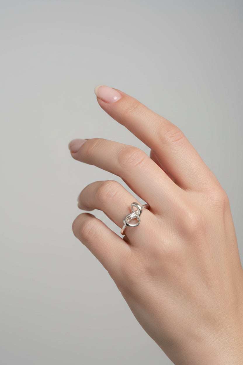 Knot Double ring