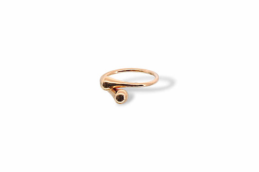 Drop Mini Ring Rose gold