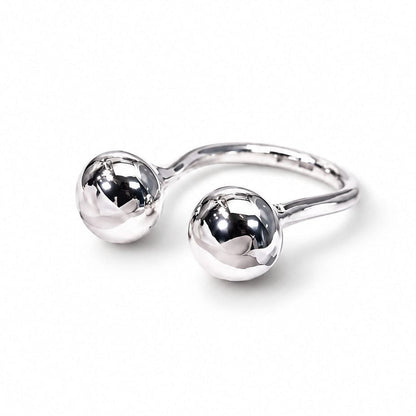 Drop Ring Silver