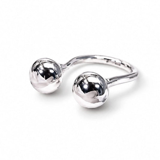 Drop Ring Silver