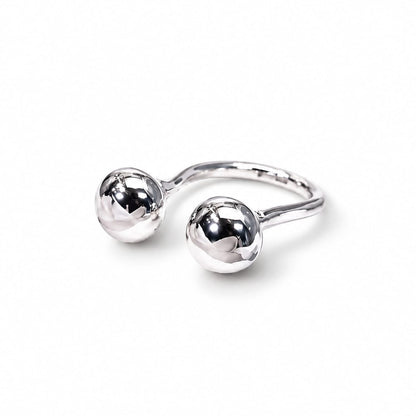 Drop Ring Silver