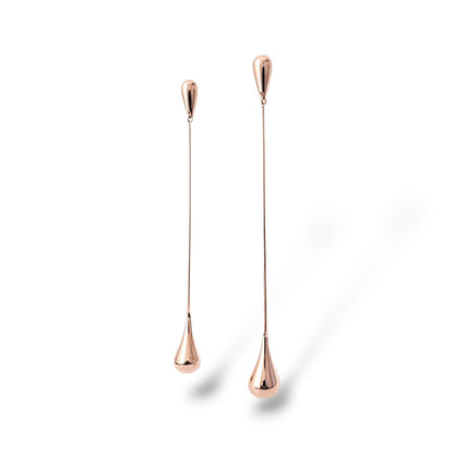 DROP ÖRHÄNGEN 18K ROSÉGULD