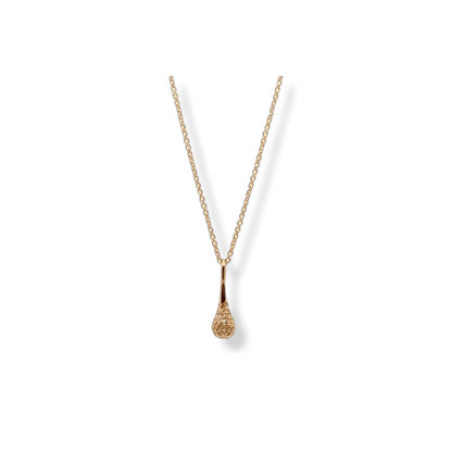 Drop Pendant Diamond 18K Rose Gold