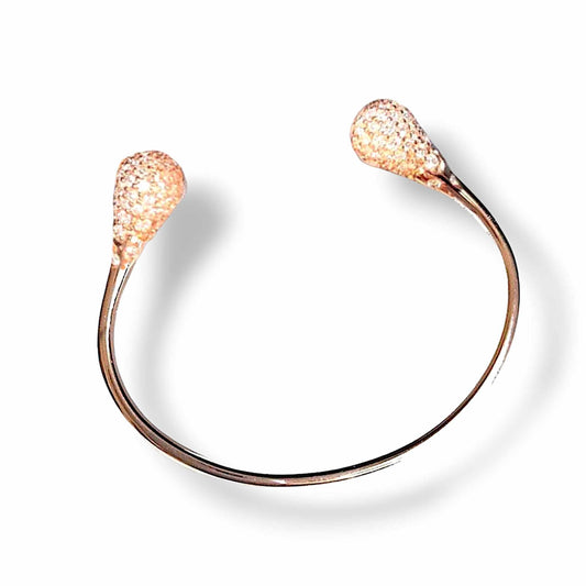 Droppen Diamant Armband 18K Roséguld