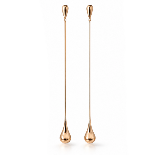 Drop Earrings Rose gold