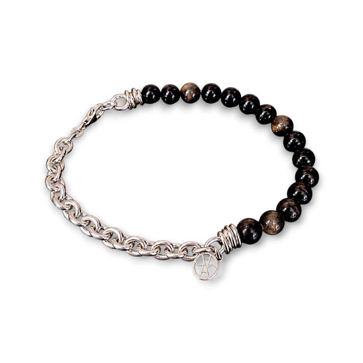 GOLDEN OBSIDIAN ARMBAND