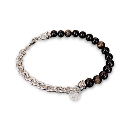 GOLDEN OBSIDIAN ARMBAND