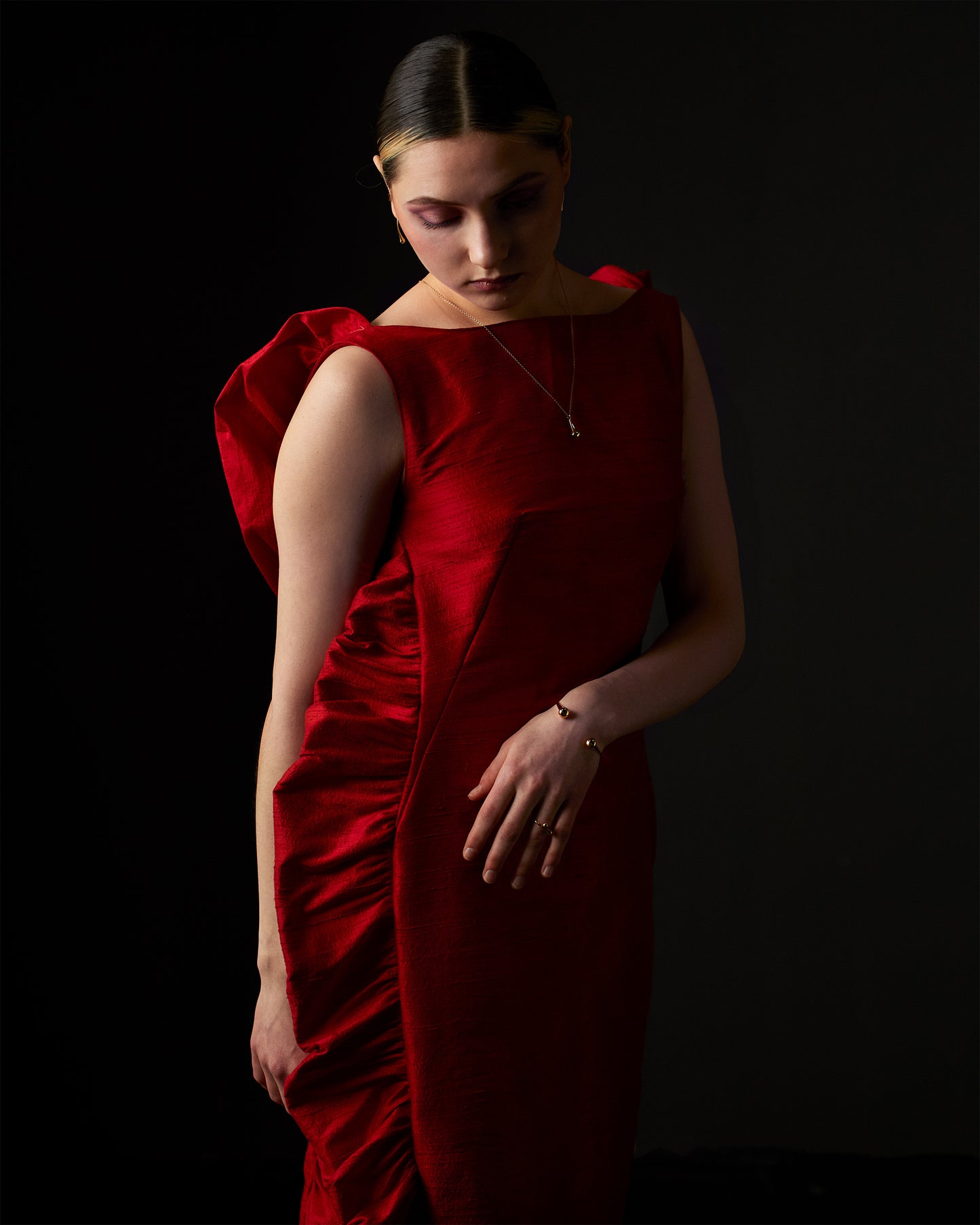 Drop Pendant Diamond 18K White Gold