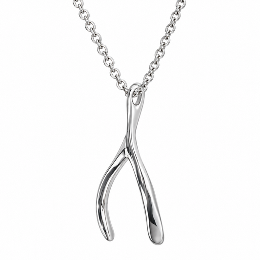 Make A Wish Pendant 18K White Gold