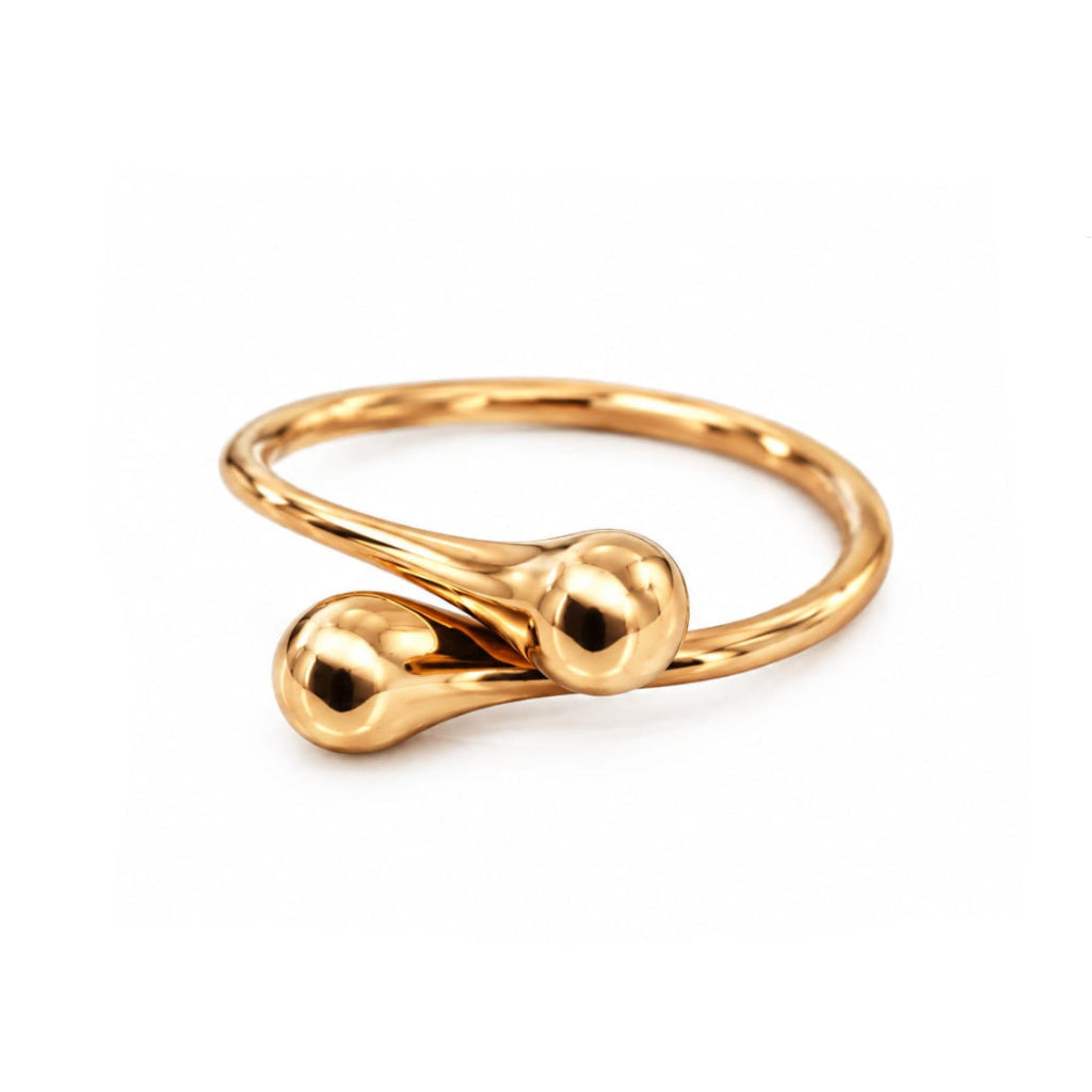 The drop Mini Ring Red gold