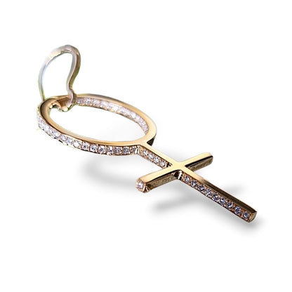 She Diamond Earring 18K Rose Gold