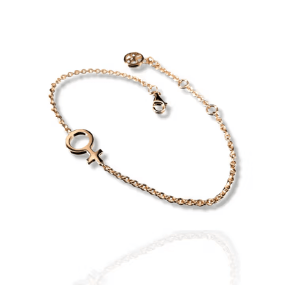 She Bracelet Chain Red gold