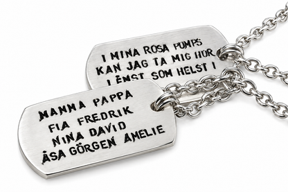 Army Badge Necklace