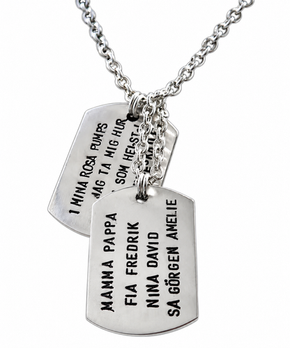 Army Badge Necklace